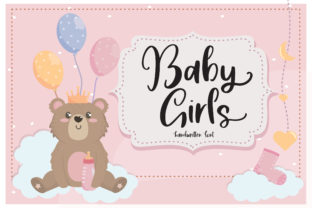 Baby Girls Font: A Joyful Script for Makers