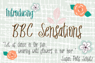 BBC Sensations: A Handwritten Font for Brand Identity