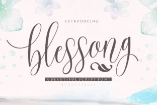 Blessong: A Handwritten Font for Web Design