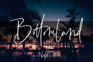 Bottomland Font: A Modern Script for Bold Branding