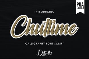Chuttime: A Bold Handwritten Font for Web Design