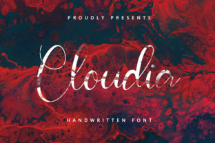 Cloudia: A Handwritten Font for Small Business Branding