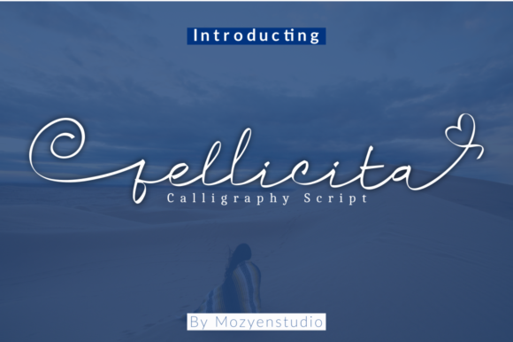 Fellicita: A Handwritten Font for Calm Branding