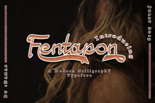 Fentapon: A Nostalgic Script Font for Web Design