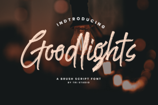 Goodlights: A Handwritten Font for Editorial Design