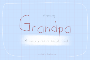Grandpa Font: A Casual Typeface for Authentic Brands