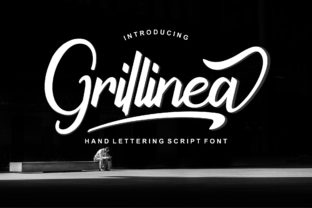 Grillinea: A Bold Handwritten Font for Modern Branding