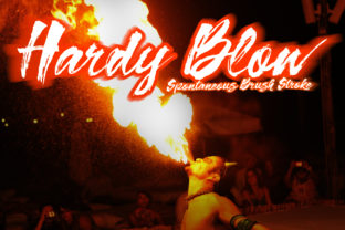Hardy Blow: A Dynamic Script Font for Web Design