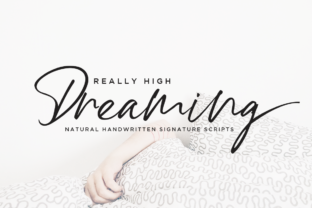 High Dreaming: A Modern Script Font for Web Design