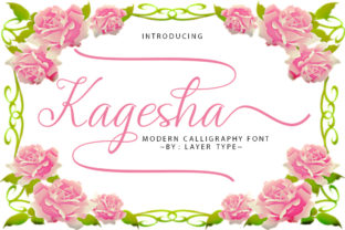 Kagesha Font: A Modern Script for Small Business Branding