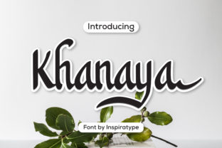 Khanaya: A Bold Script Font for Web Design