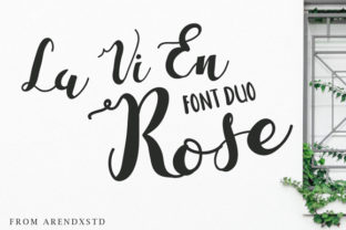 La Vi En Rose: A Romantic Font for Bold Campaigns