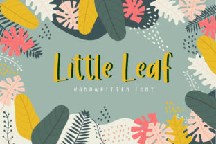 Little Leaf: A Bold Script Font for Digital Campaigns