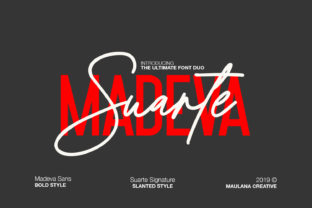 Madeva Suarte Typeface for Web Design