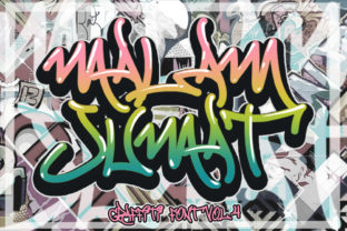 Malam Jumat Vol.4: A Bold Graffiti Font for Makers