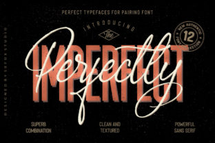 Perfectly Imperfect Family Font for Handmade Brands
