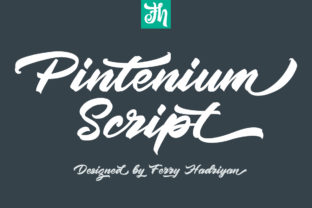 Pintenium: A Charming Script Font for Crafters