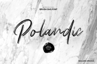 Polandic: A Handcrafted Script Font for Web Design