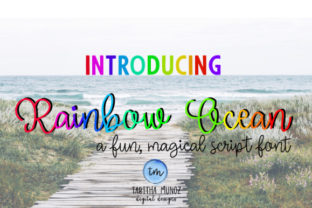 Rainbow Ocean Font: A Playful Brand Upgrade