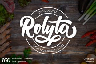 Rolyta Font Review: Bold Script for Web Design