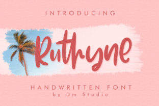 Ruthyne: A Handwritten Font for Modern Web Design