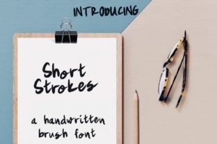 Short Strokes: A Handwritten Font for Authentic Branding