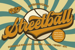 Streetball Font: Bold Handwritten Type for Campaigns