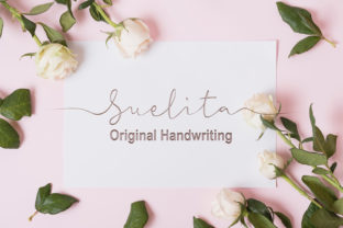 Suelita: A Handwritten Typeface for Editorial Charm