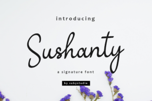 Sushanty: A Handwritten Font for Modern Web Design