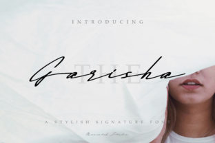 The Garisha: A Refined Script Typeface for Editorial Design