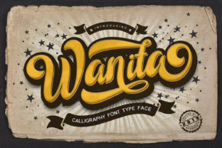 Wanita Font: A Playful Typeface for Modern Brands